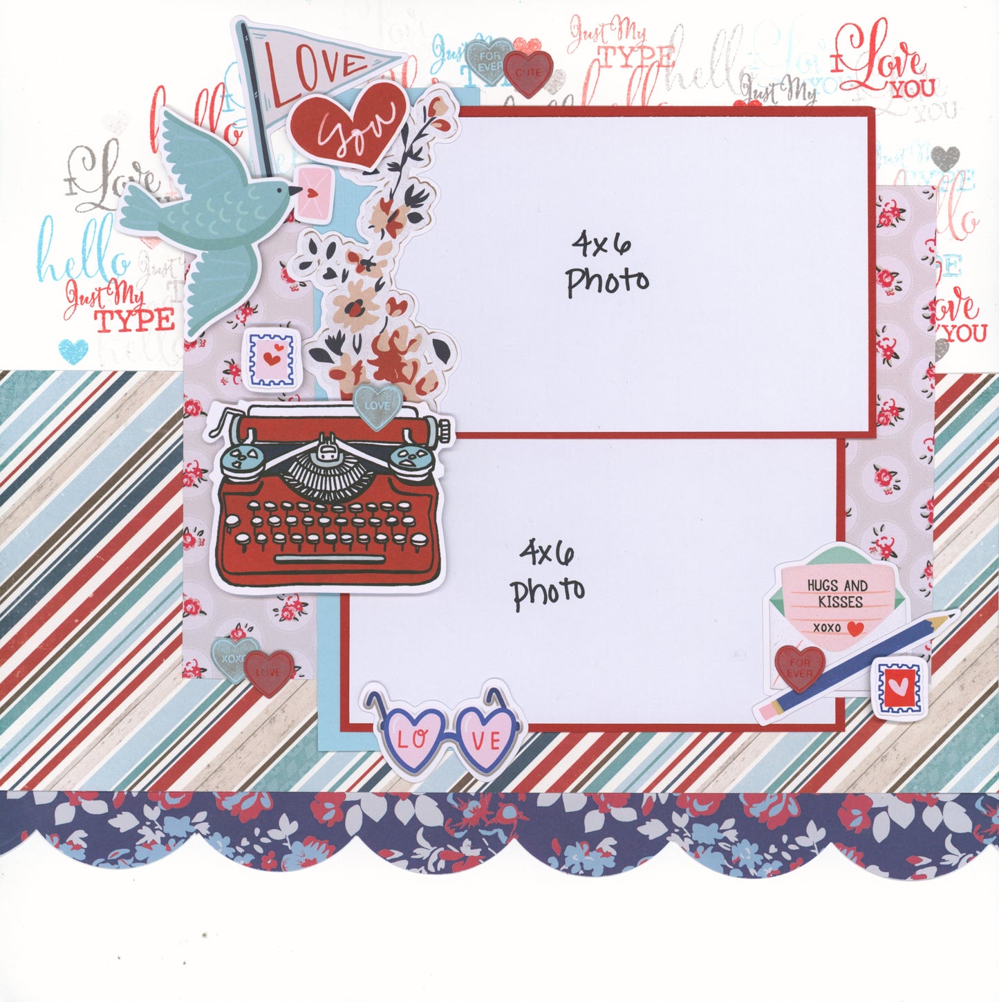 "True Love" Page Kit by Meridy Twilling