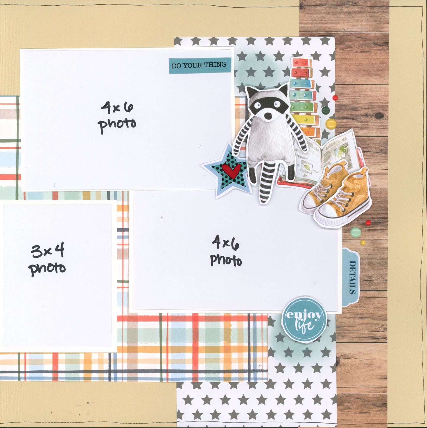 "Playtime" Page Kit by Meridy Twilling