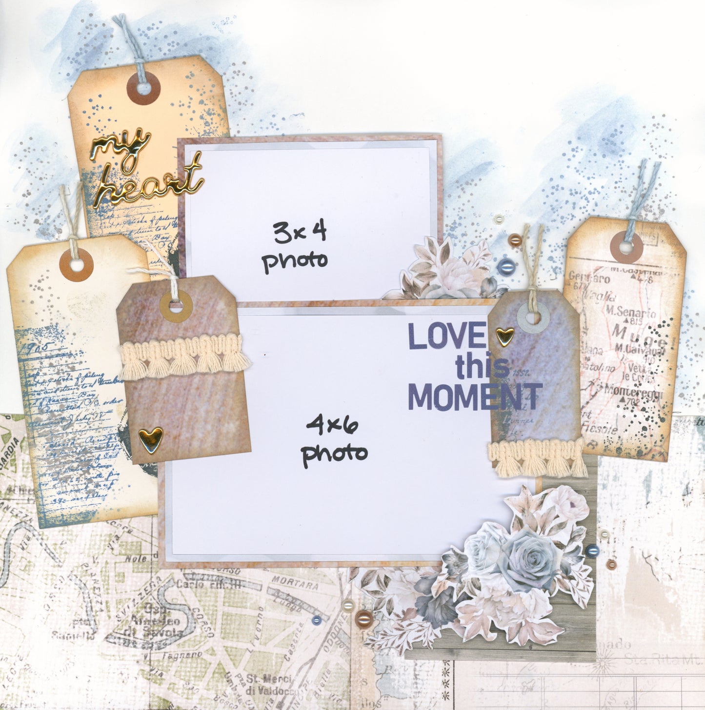 "Tranquility" Page Kit by Meridy Twilling