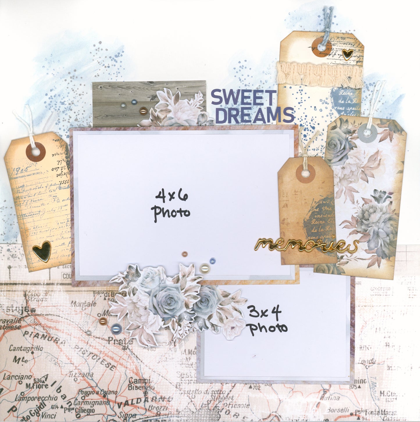 "Tranquility" Page Kit by Meridy Twilling