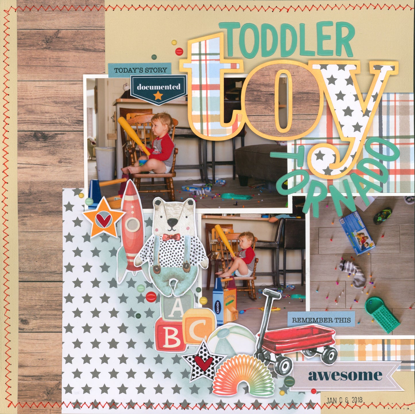 "Playtime" Page Kit by Meridy Twilling