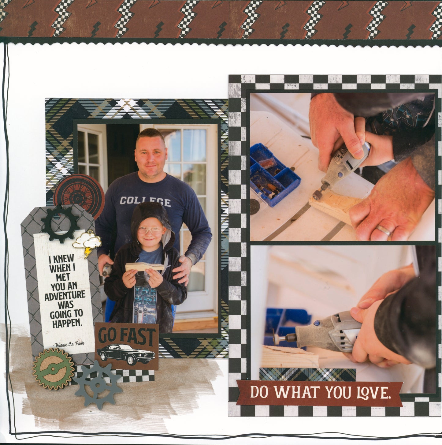 "Fearless" Page Kit by Meridy Twilling