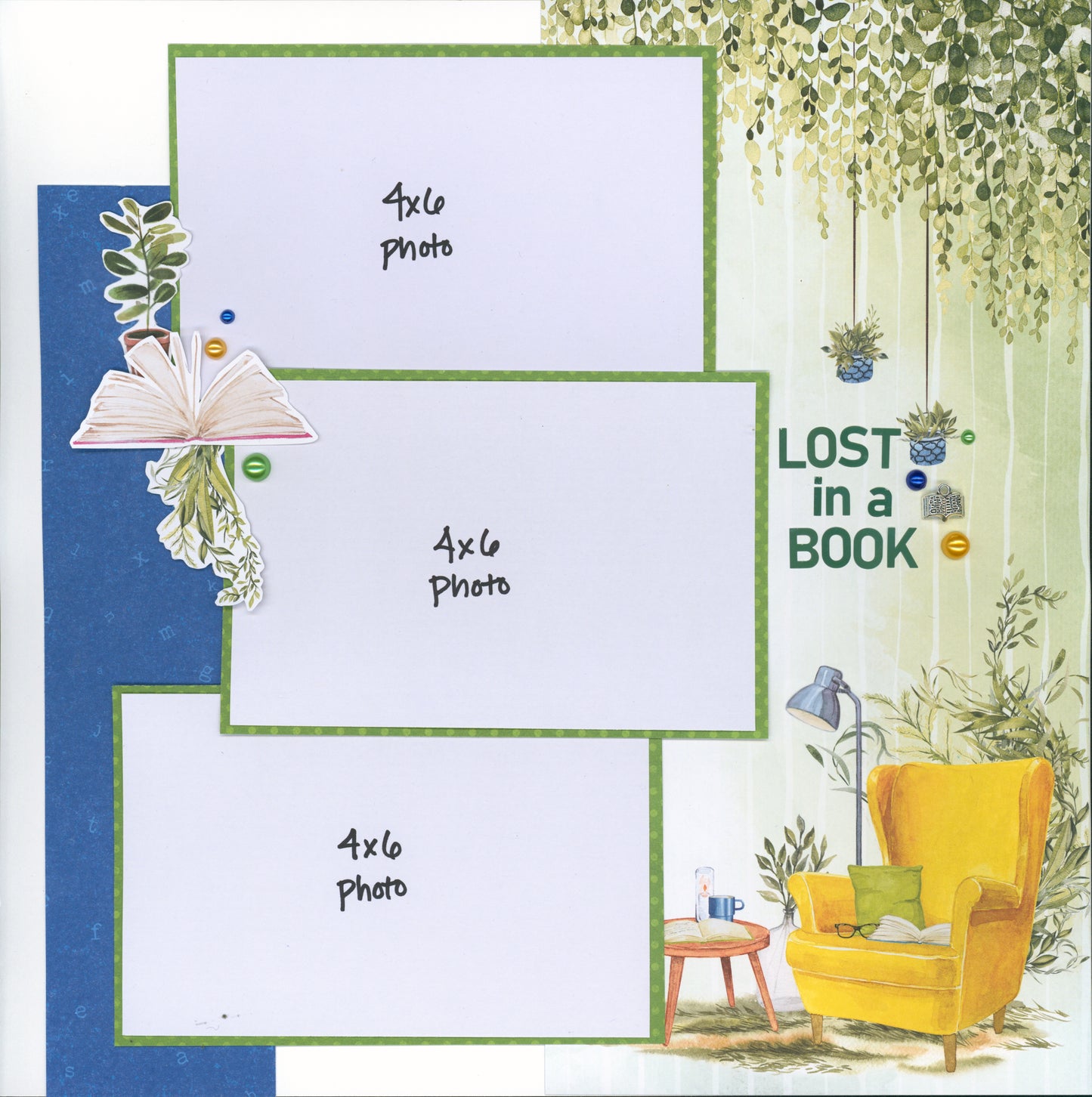 "Relax & Read" Page Kit by Meridy Twilling