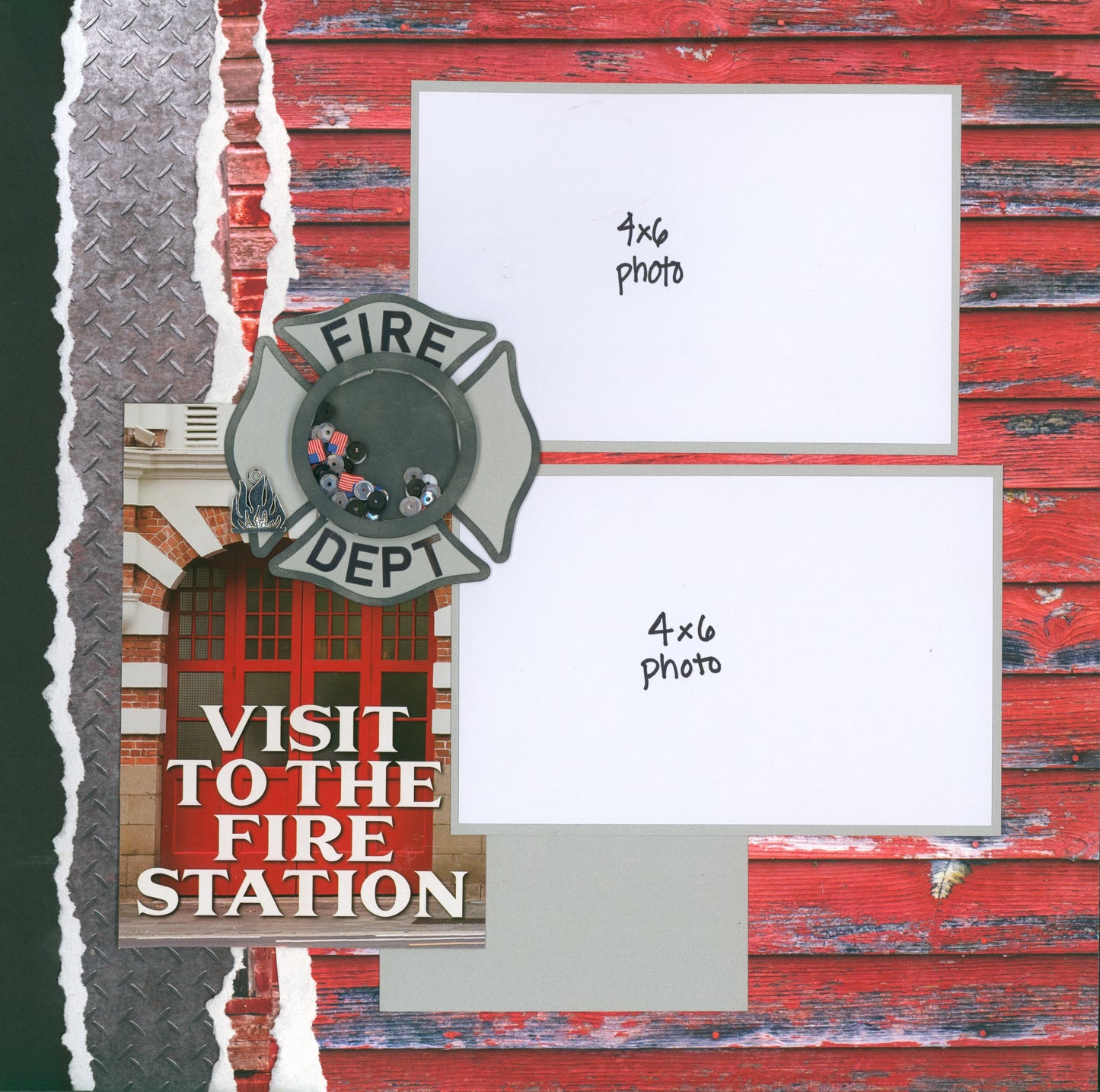 "Fire Station 31" Page Kit by Meridy Twilling