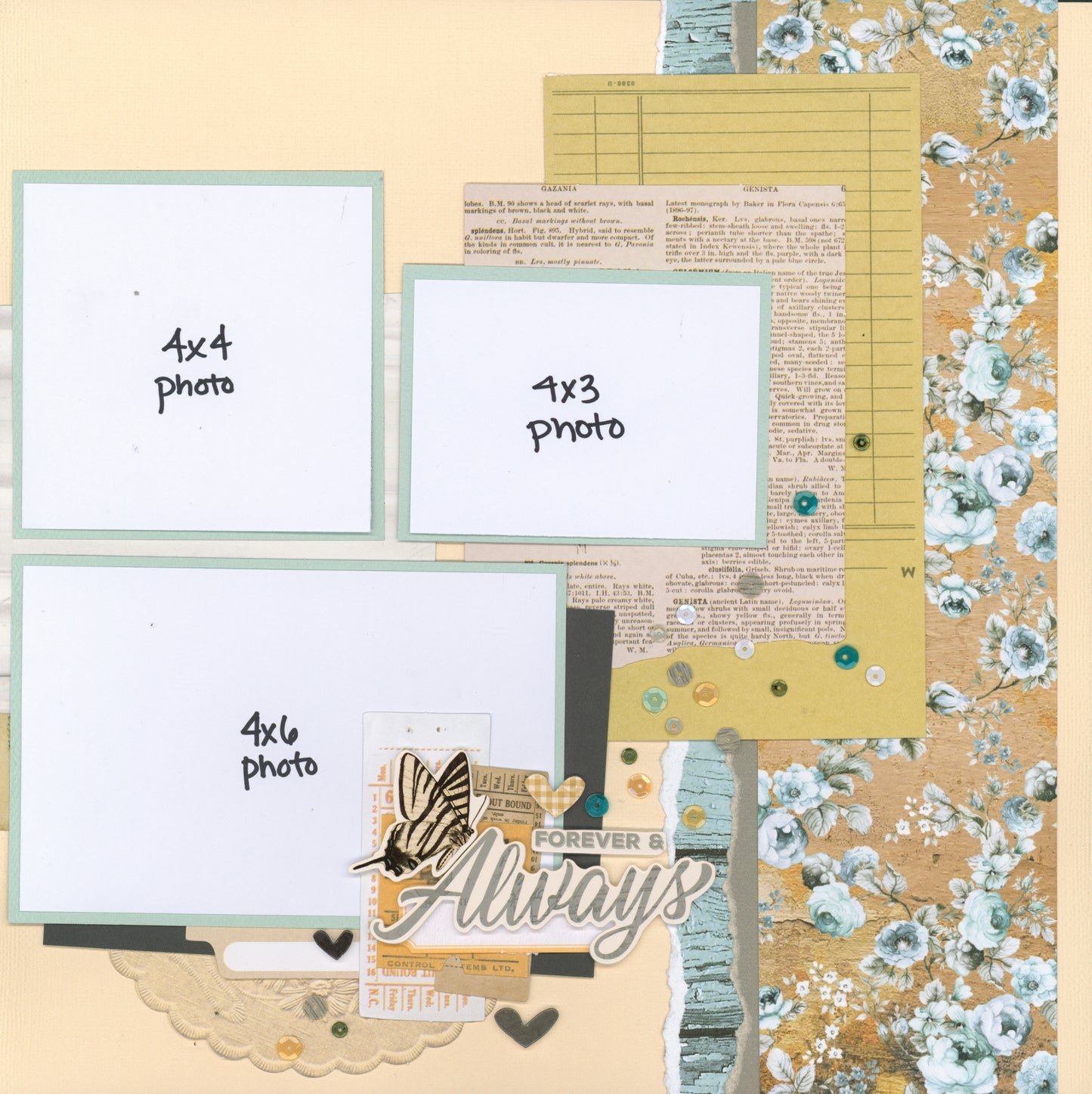 "Live Simply" Page Kit by Meridy Twilling