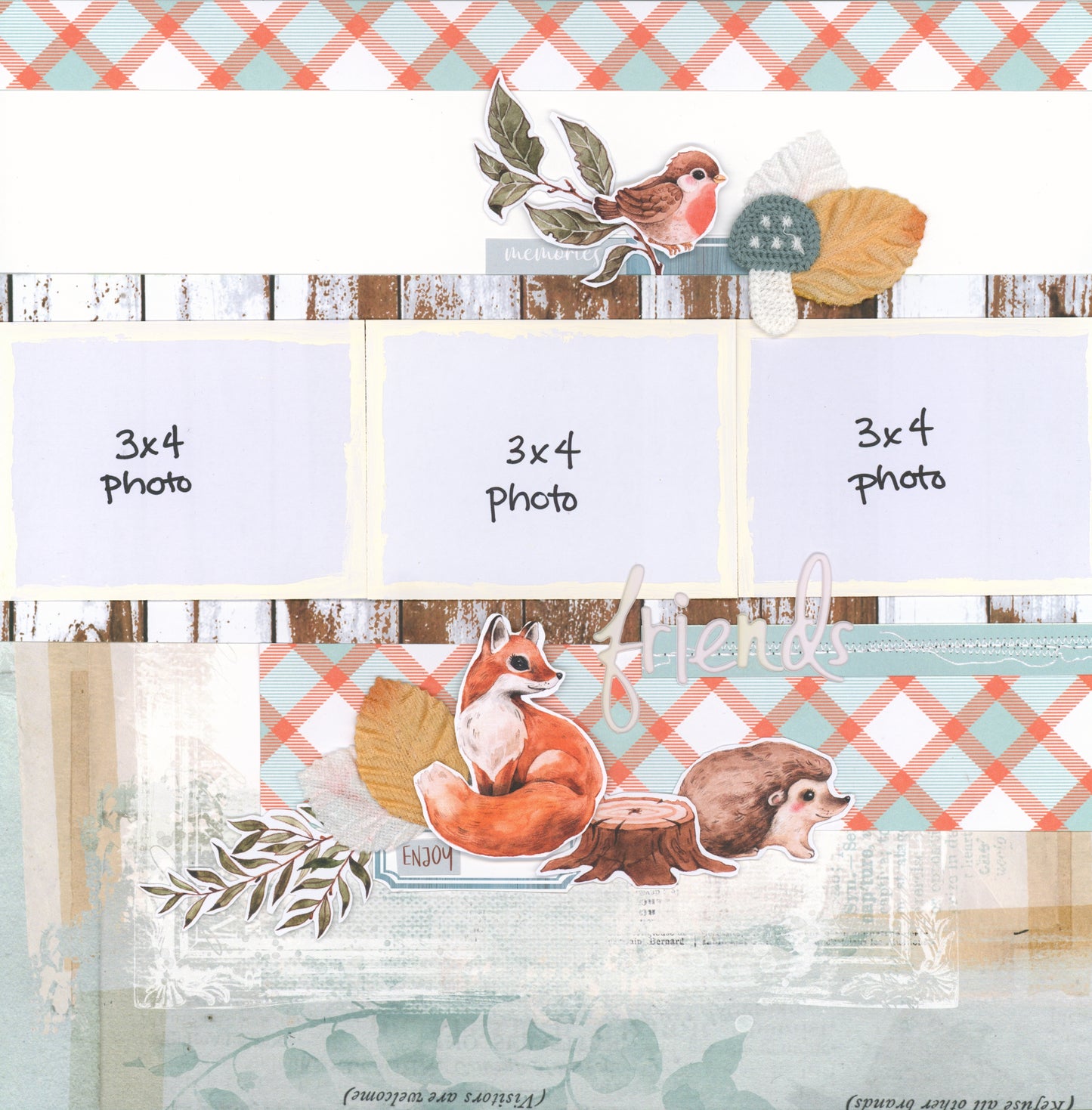 "Tender Moments" Page Kit by Meridy Twilling
