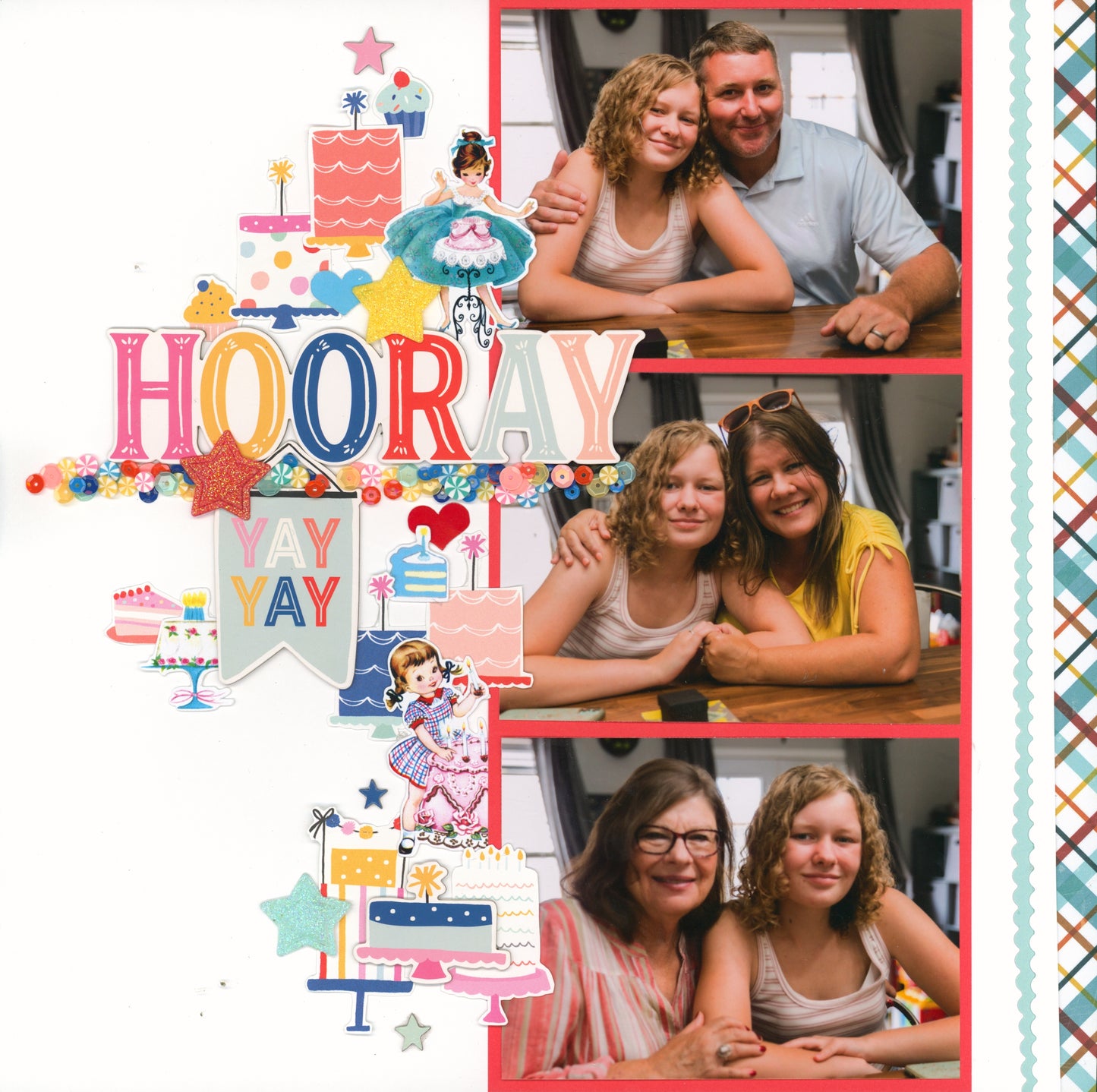 "Party Time" Page Kit by Meridy Twilling