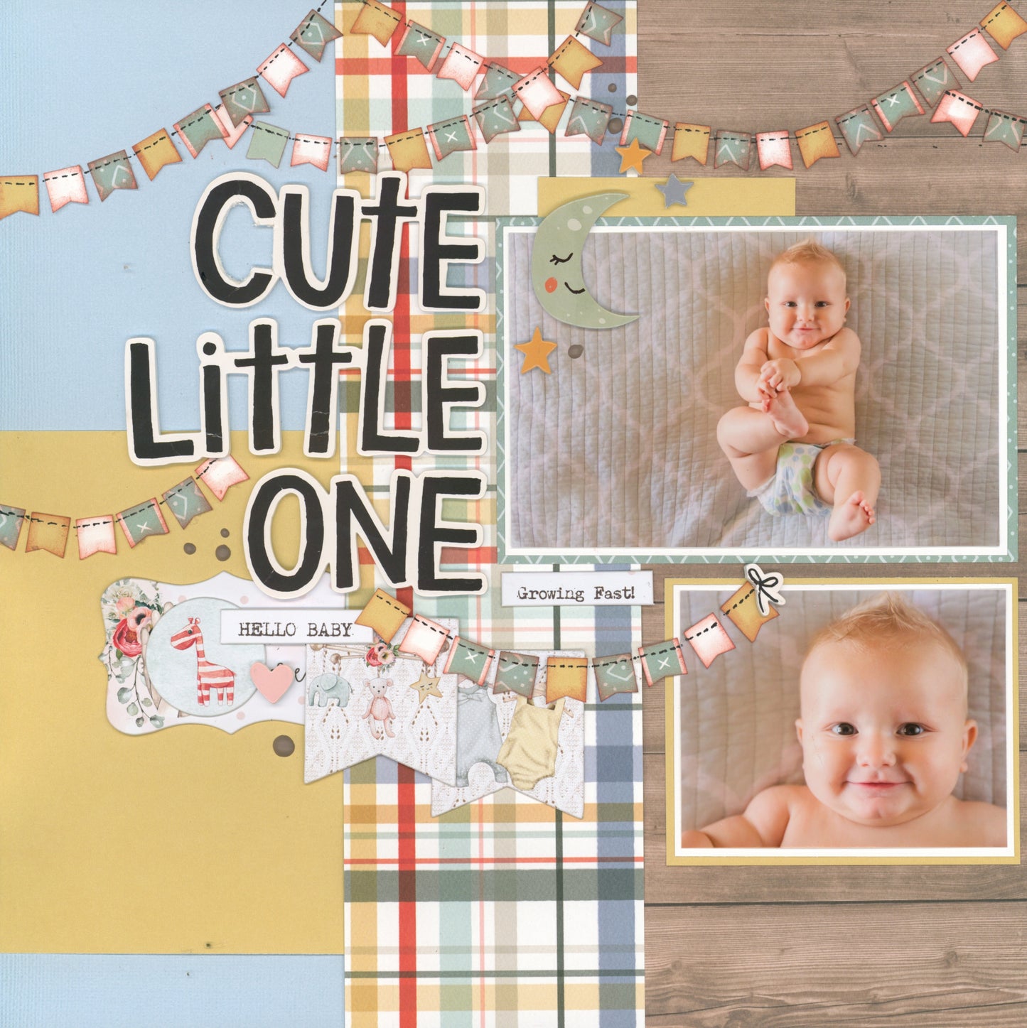 "Twinkle, Twinkle" Page Kit by Meridy Twilling