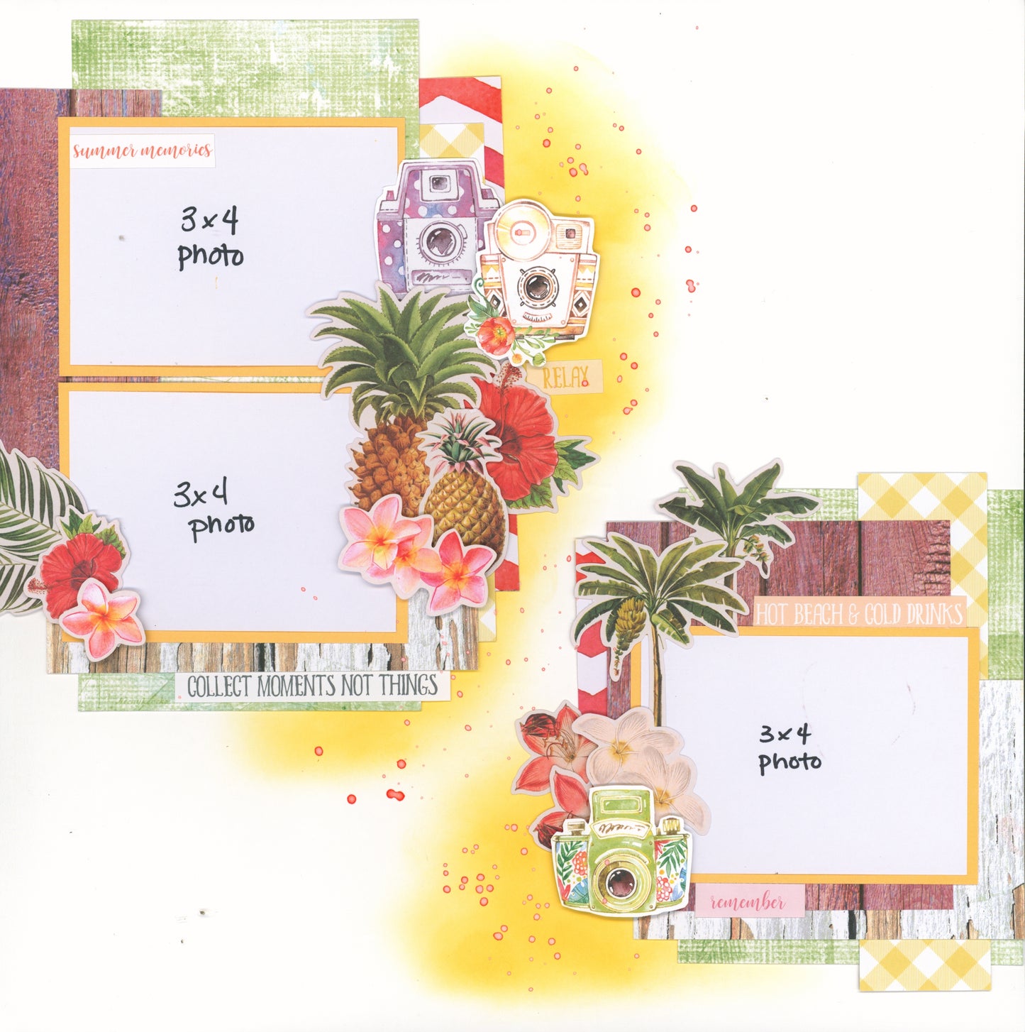 "Sunshine on My Mind" Page Kit by Meridy Twilling