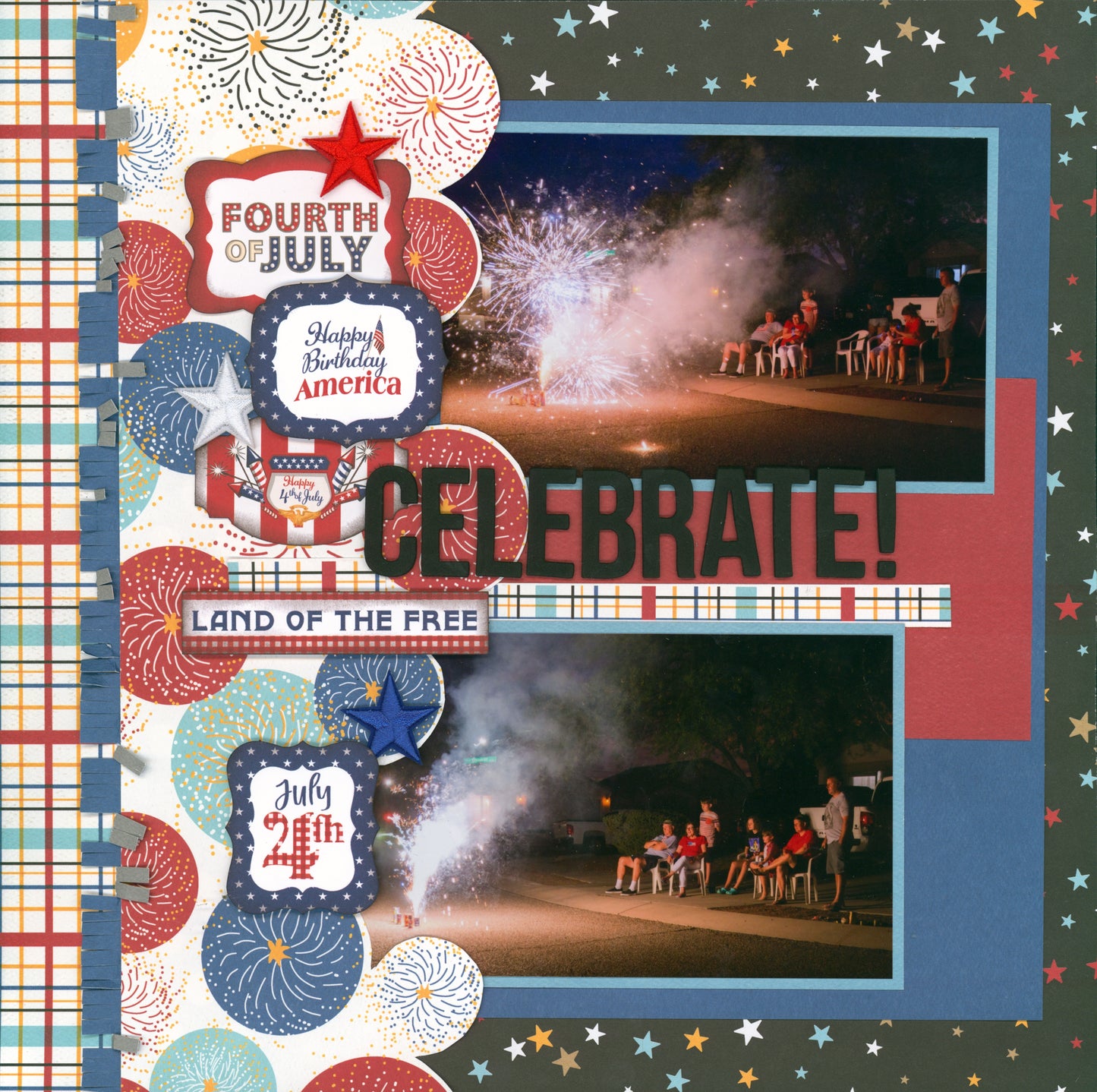 "Celebrate, Sparkle, and Shine" Page Kit by Meridy Twilling