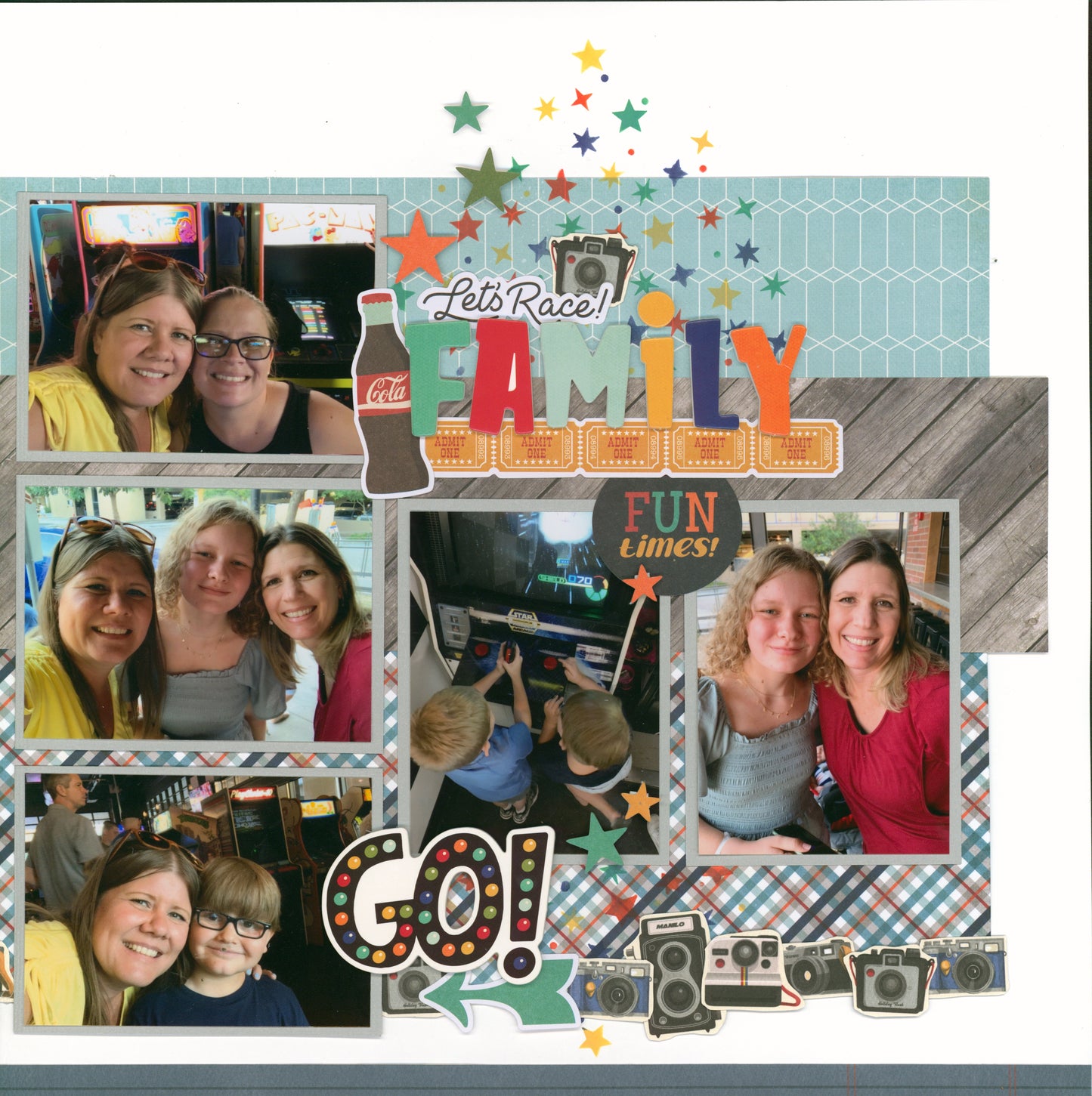 "Game Night" Page Kit by Meridy Twilling