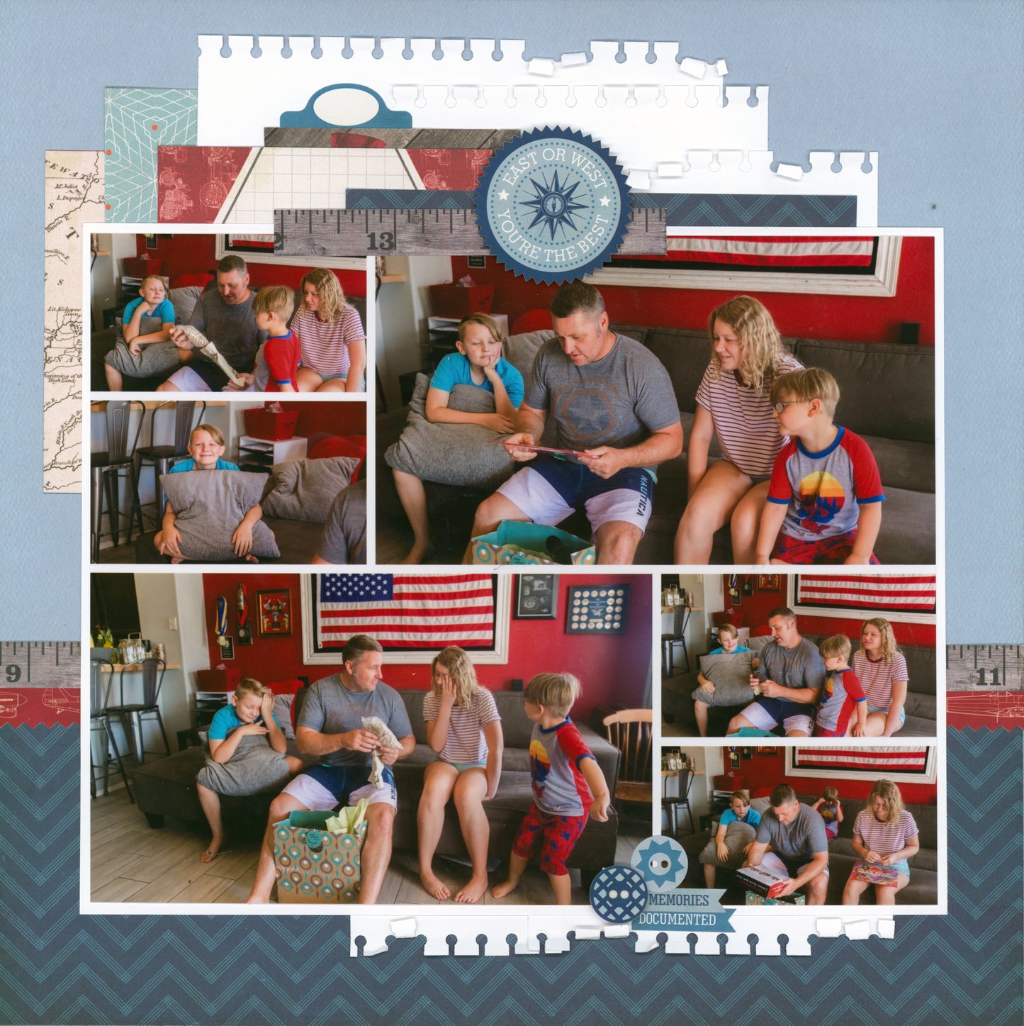 Father's Day NJFB Mini Page Kit by Meridy Twilling