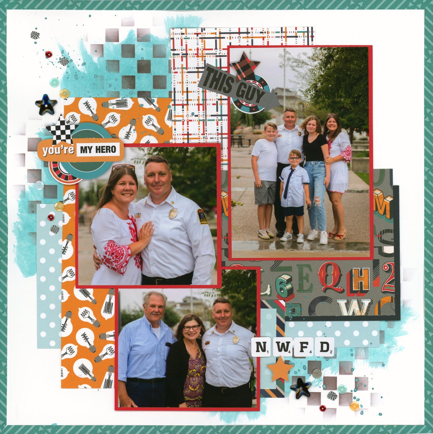 "What a Man!" Page Kit by Meridy Twilling