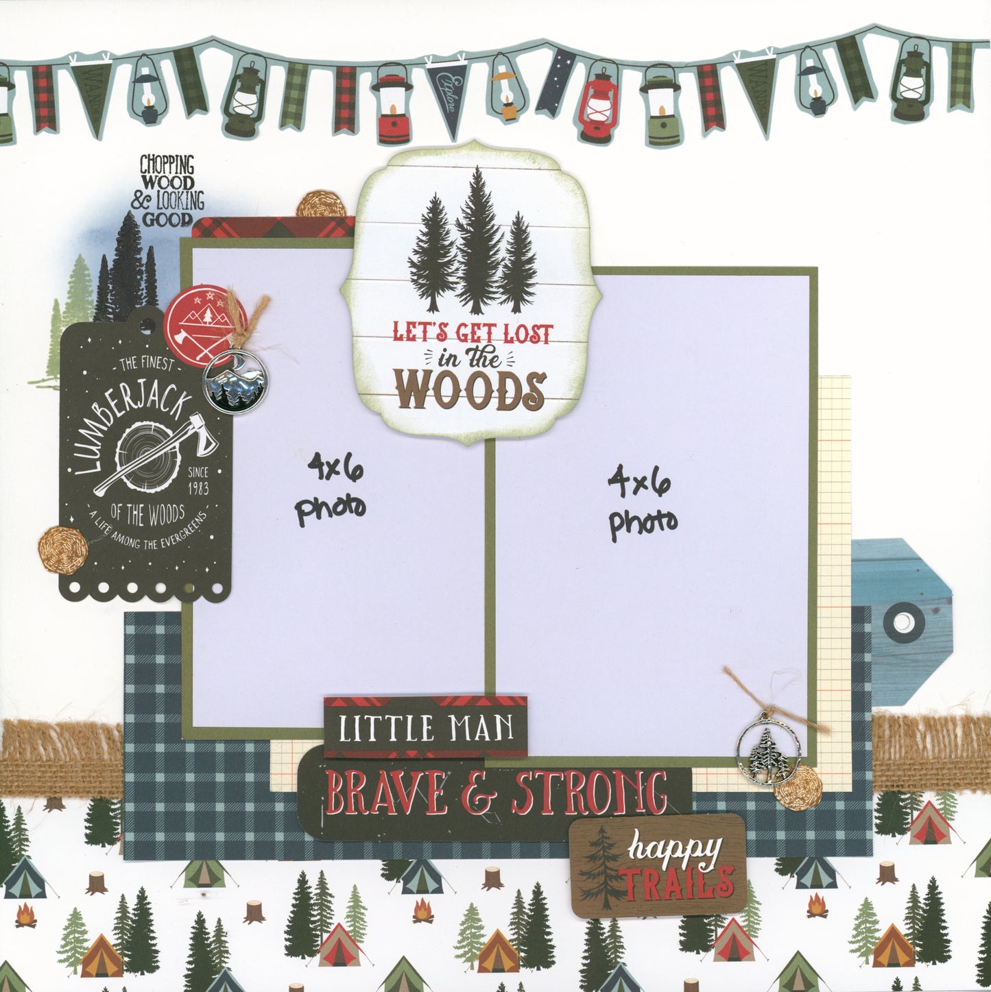 "Outdoor Adventures" Page Kit by Meridy Twilling