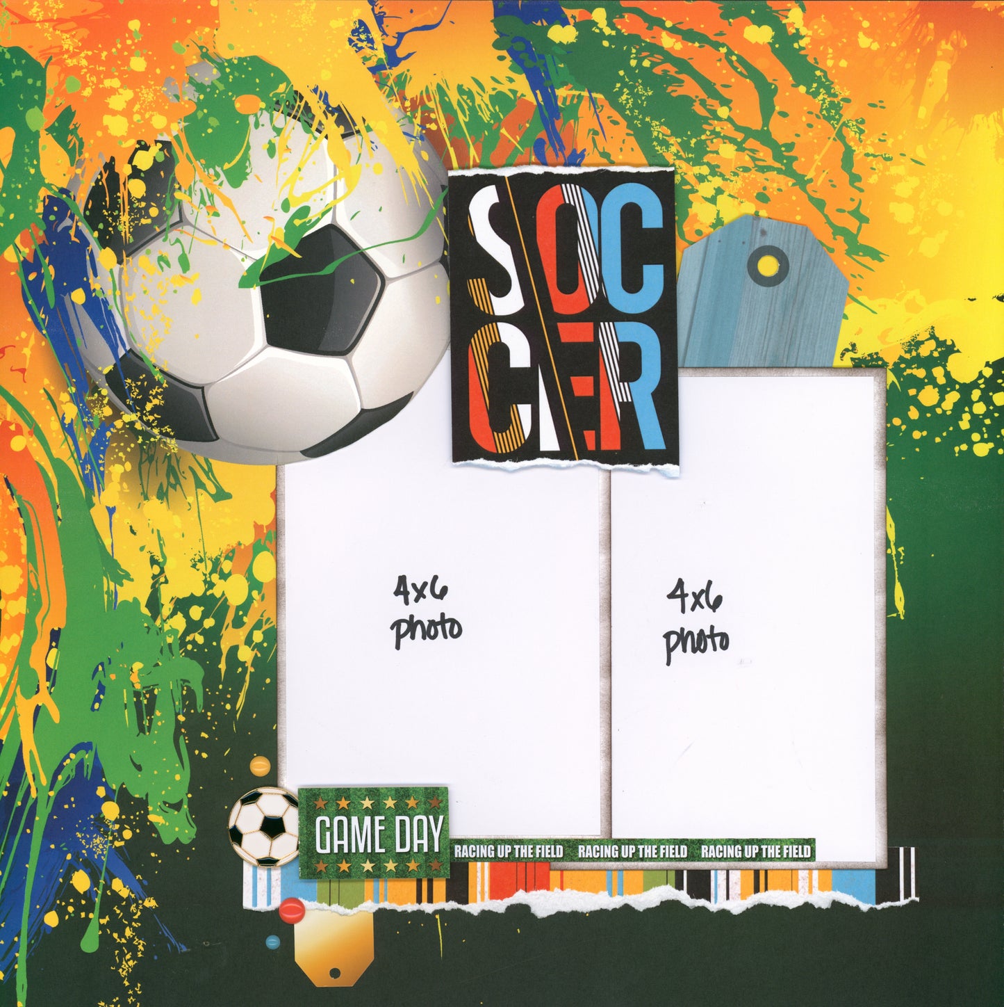 "Kick It" Page Kit by Meridy Twilling