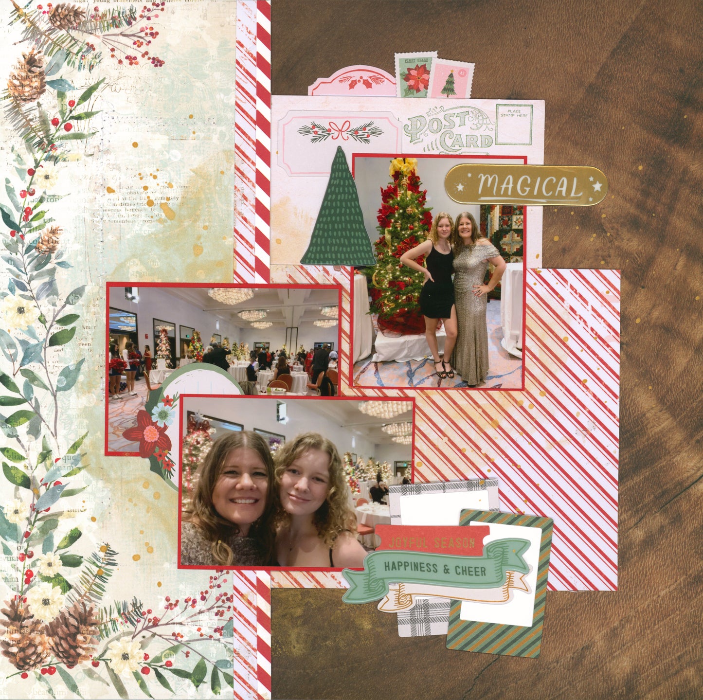 "Good Cheer" Page Kit by Meridy Twilling