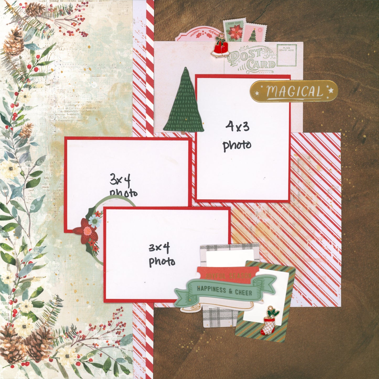 "Good Cheer" Page Kit by Meridy Twilling