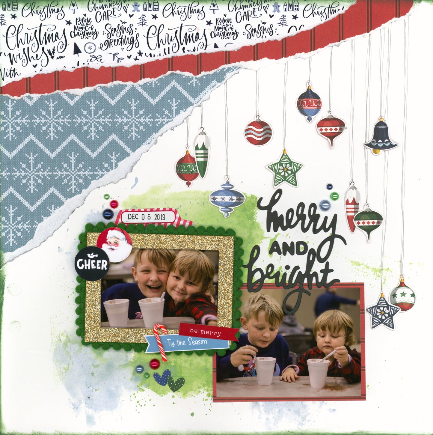"'Tis the Season" Deluxe Page Kit by Meridy Twilling