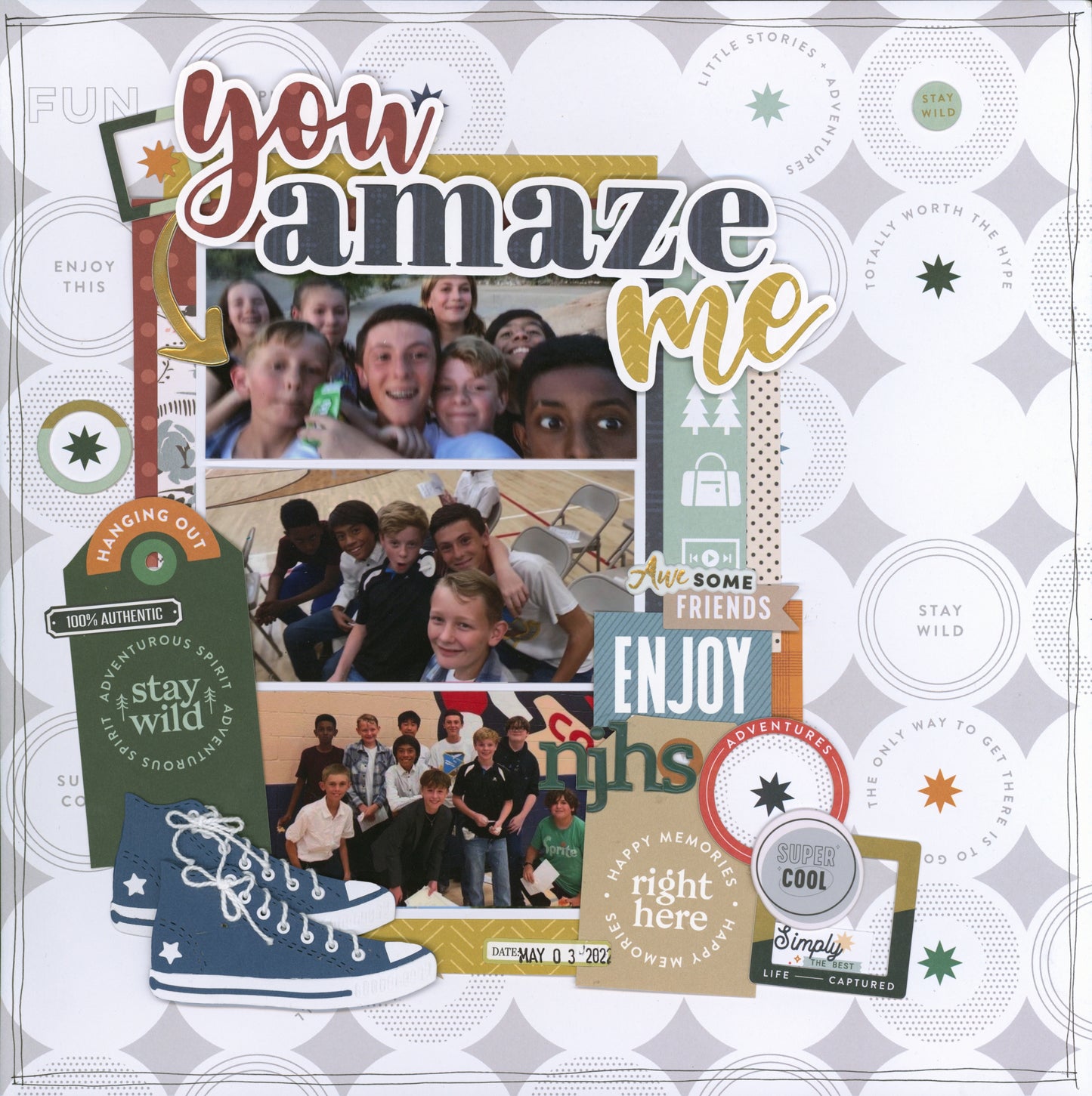"You Amaze Me" Cut File