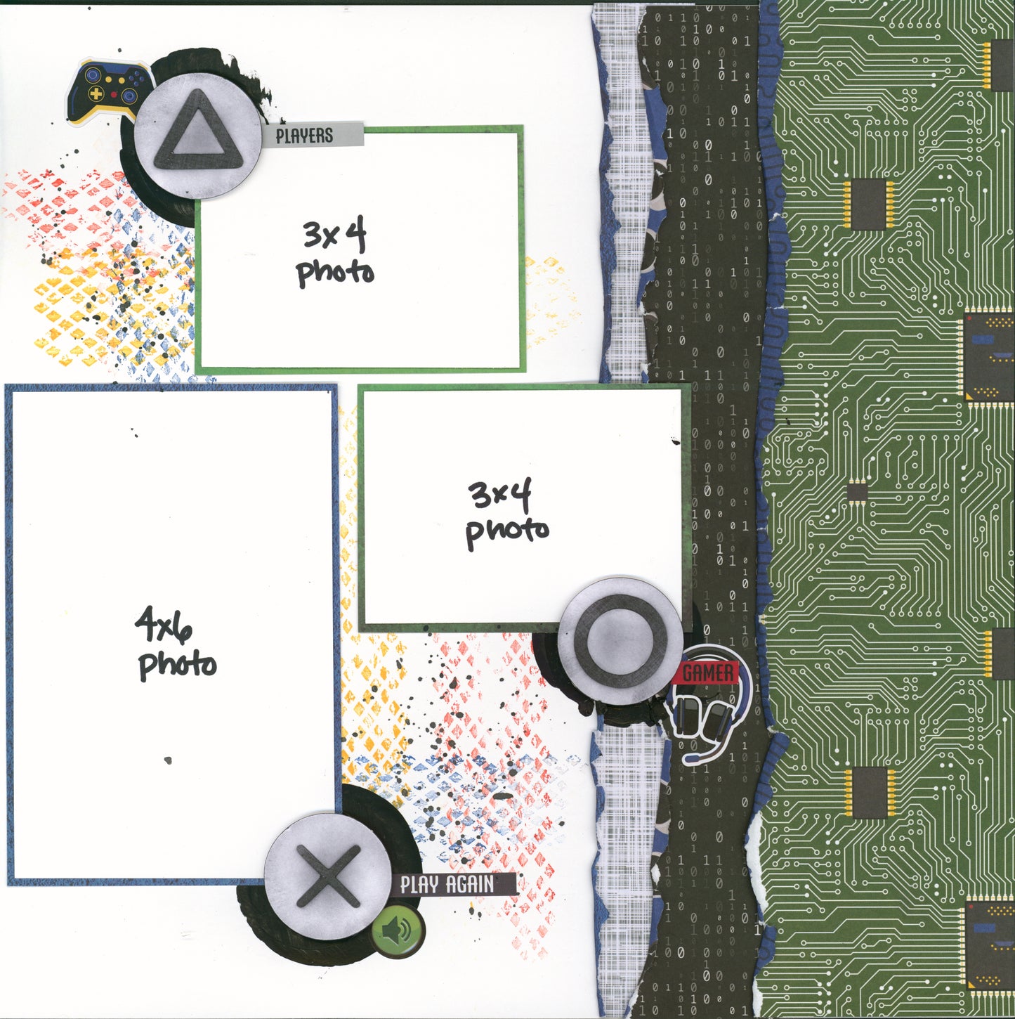 "Virtual Reality" Page Kit by Meridy Twilling