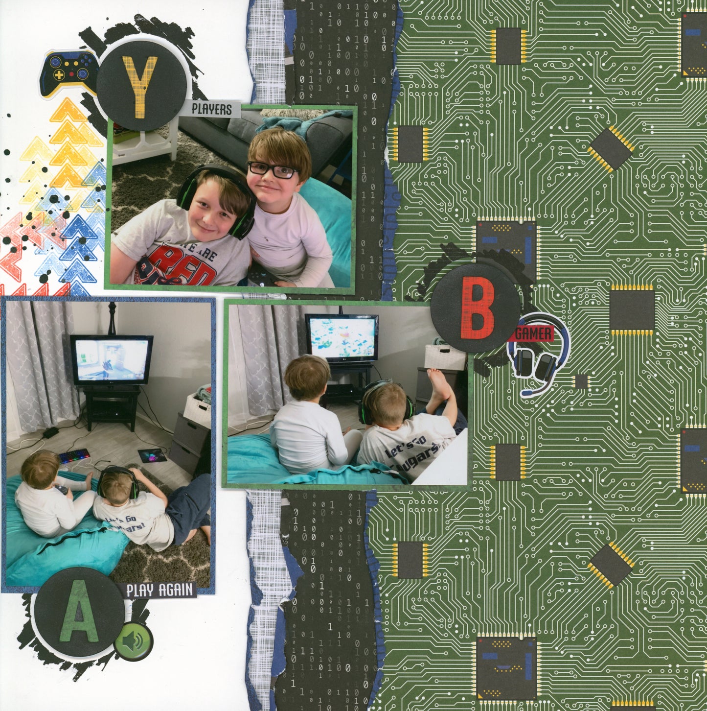 "Virtual Reality" Page Kit by Meridy Twilling
