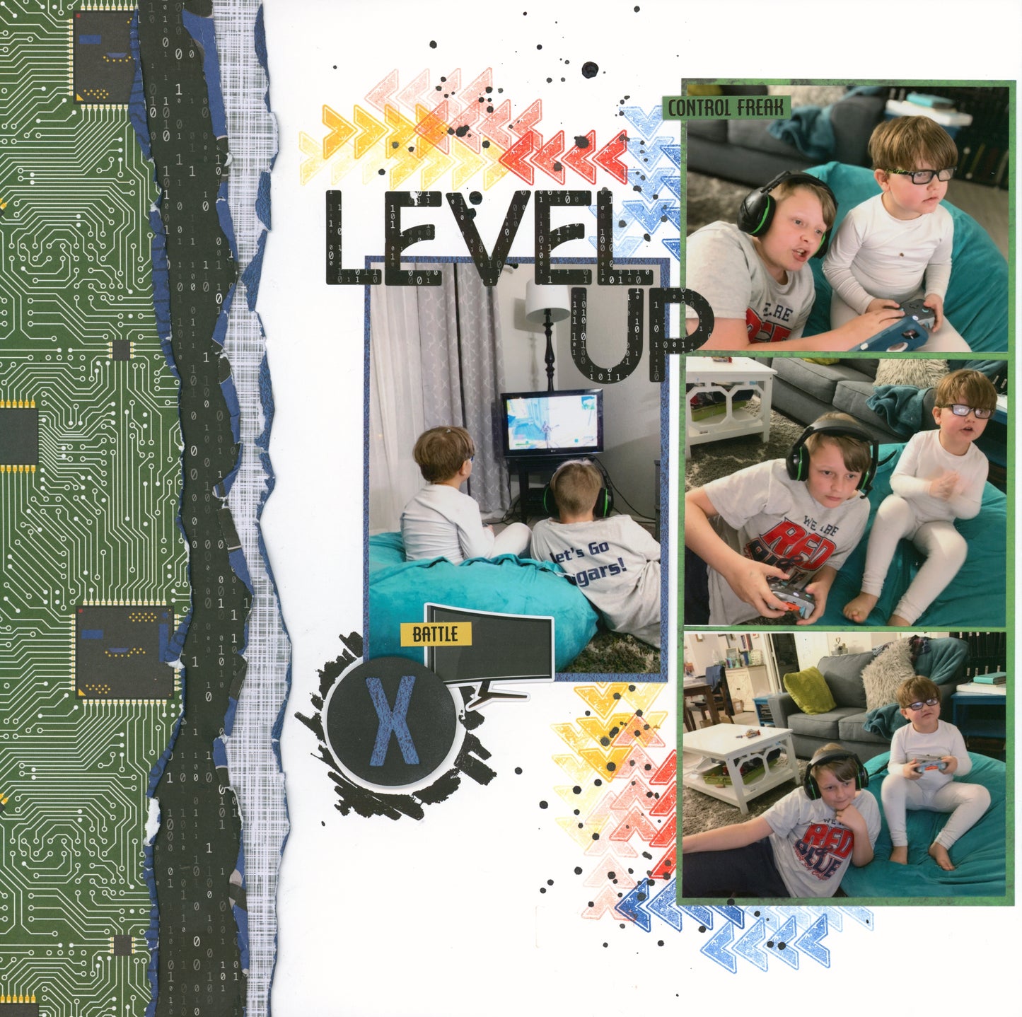 "Virtual Reality" Page Kit by Meridy Twilling