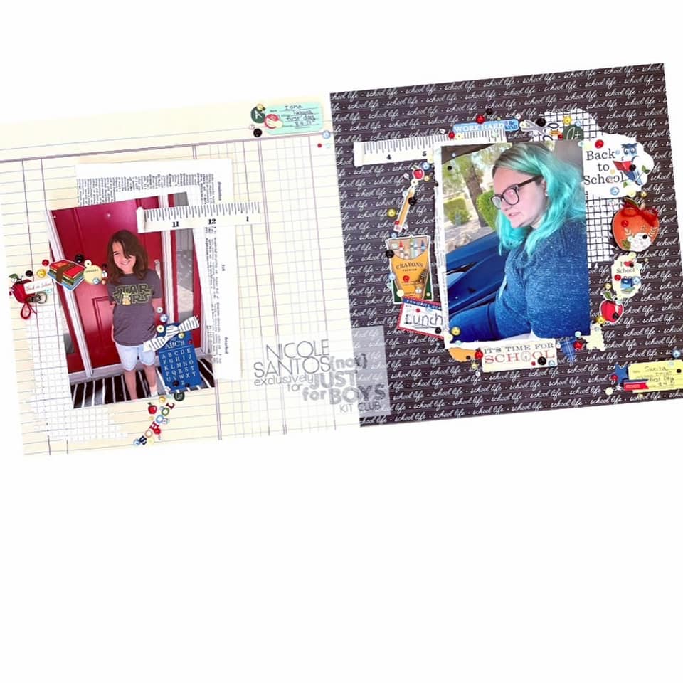"School Days” Deluxe Theme Kit