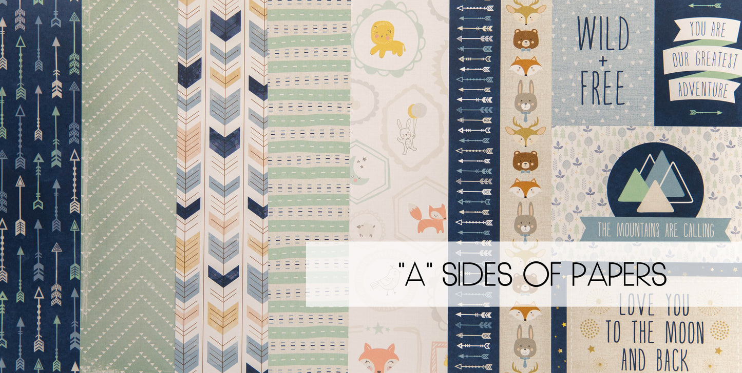 "Precious Baby Boy" Deluxe Theme Kit