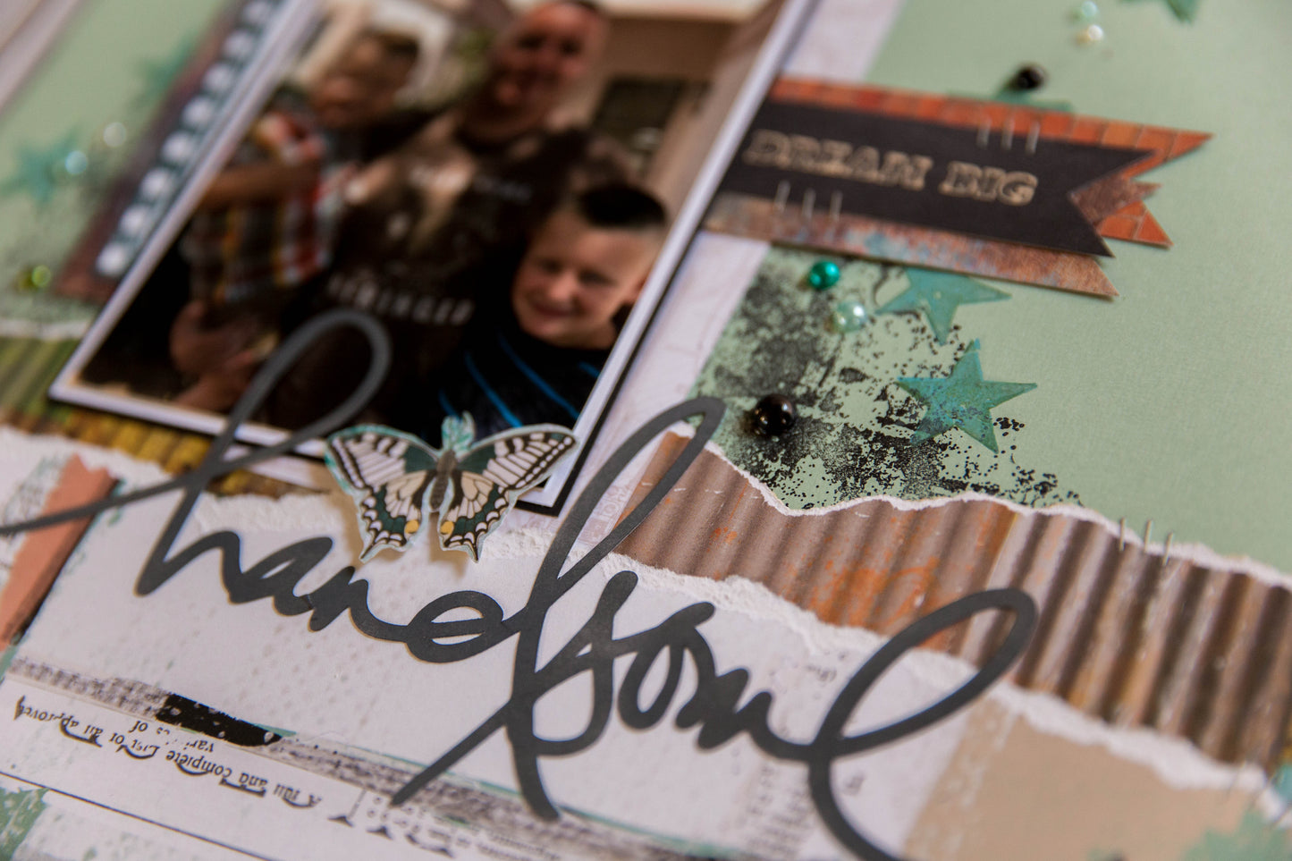 "Handsome" Page Kit by Meridy Twilling