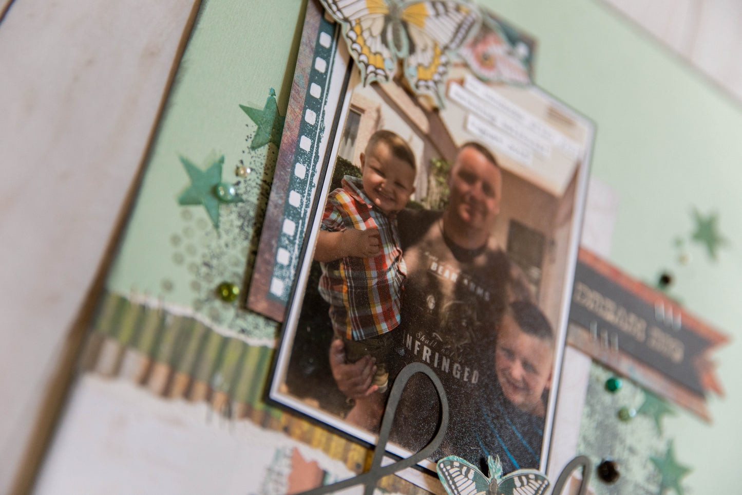 "Handsome" Page Kit by Meridy Twilling