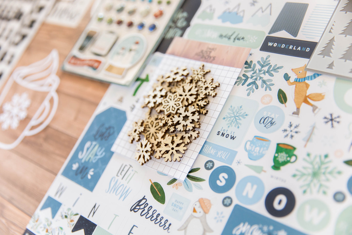 "Flurries" Deluxe Theme Kit
