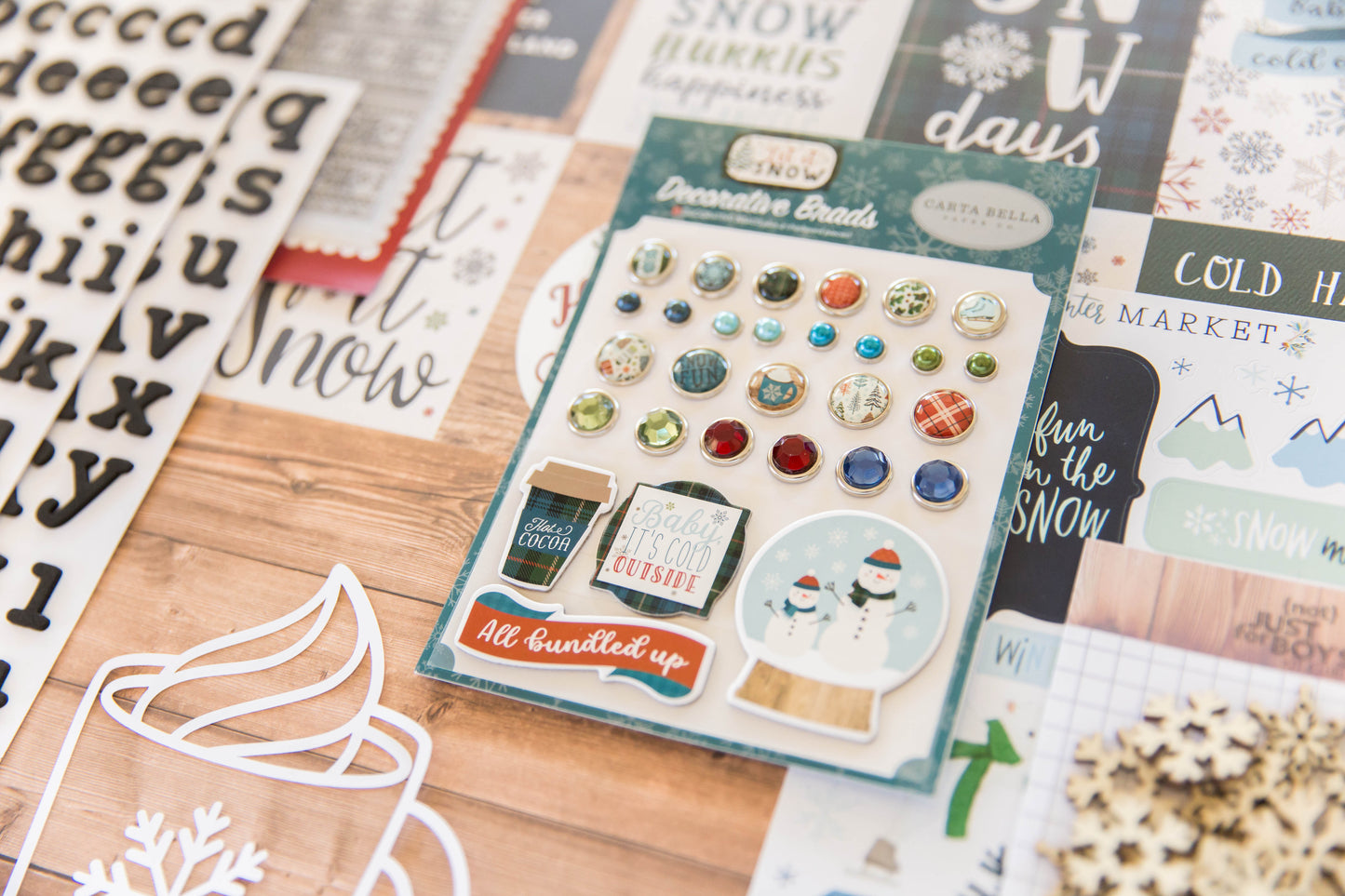 "Flurries" Deluxe Theme Kit