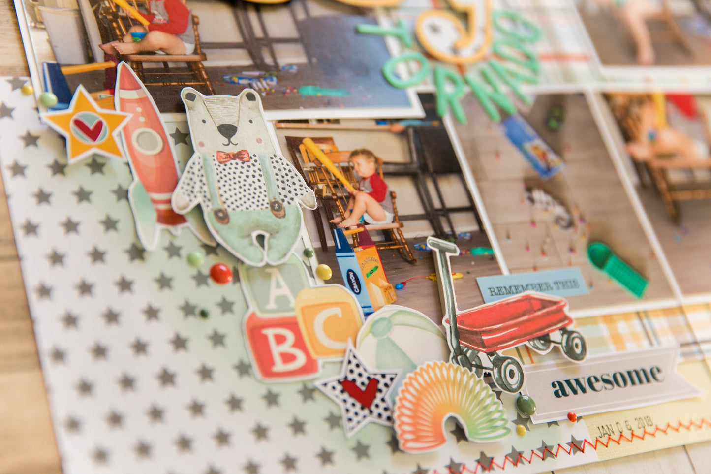 "Playtime" Page Kit by Meridy Twilling
