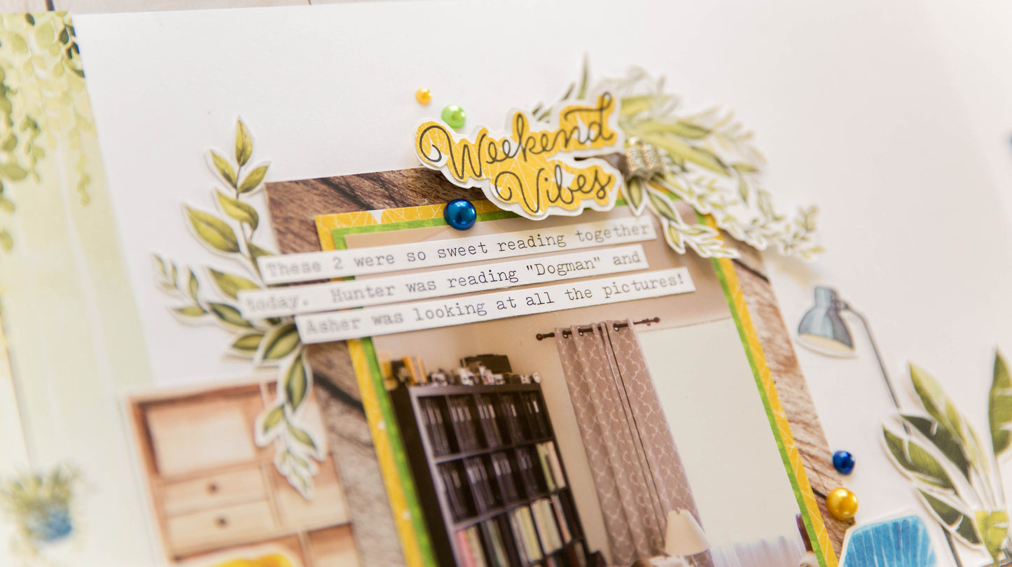 "Relax & Read" Page Kit by Meridy Twilling