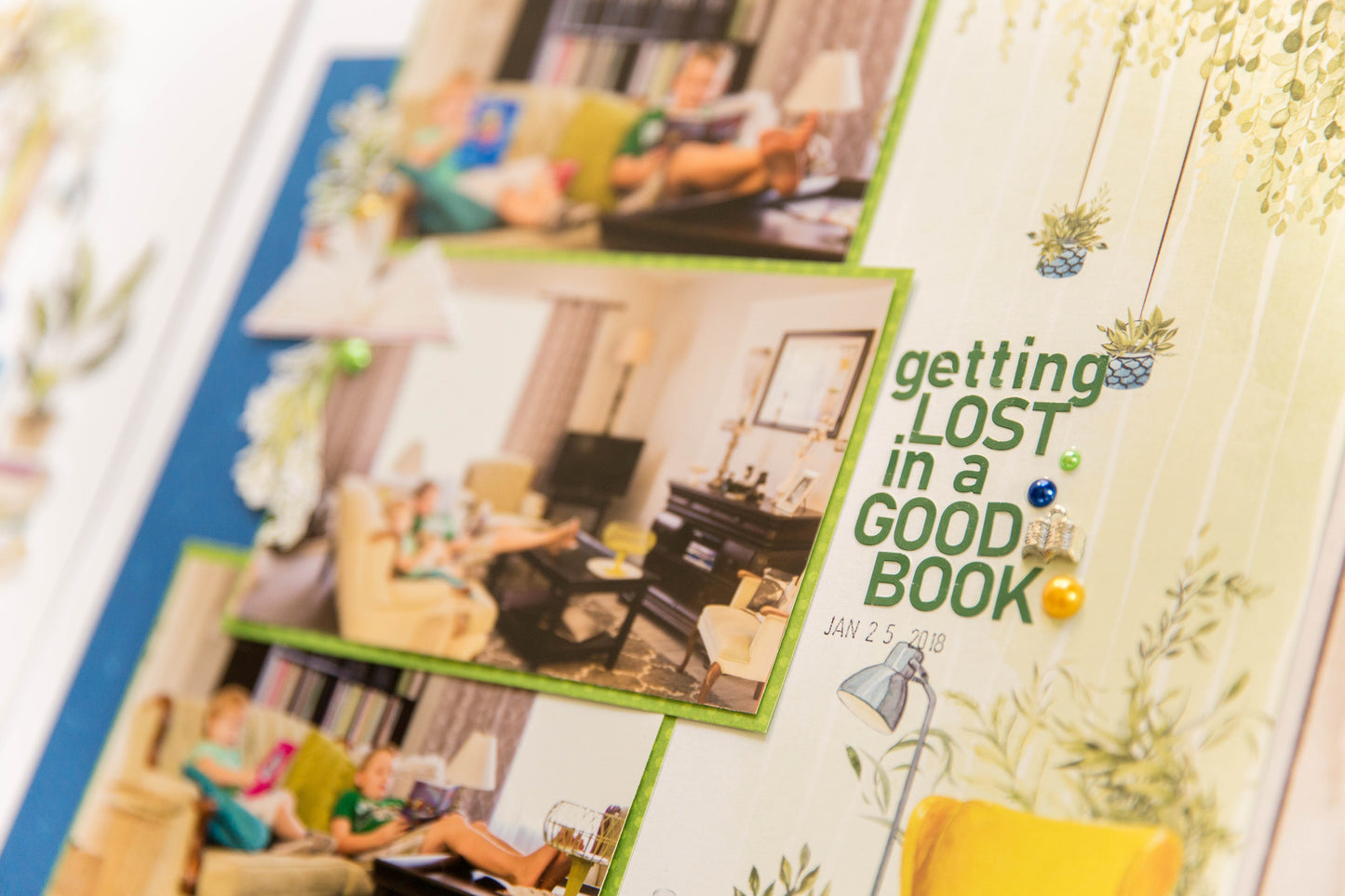 "Relax & Read" Page Kit by Meridy Twilling