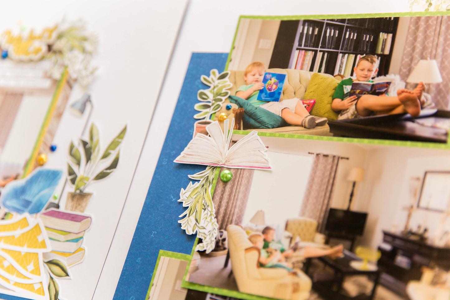 "Relax & Read" Page Kit by Meridy Twilling