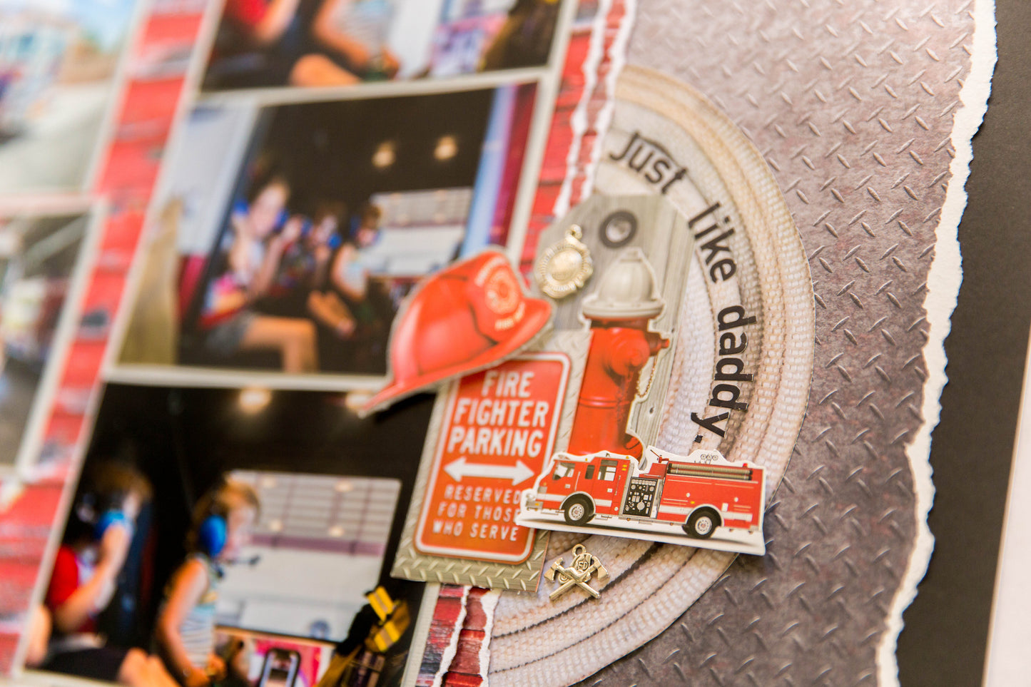 "Fire Station 31" Page Kit by Meridy Twilling