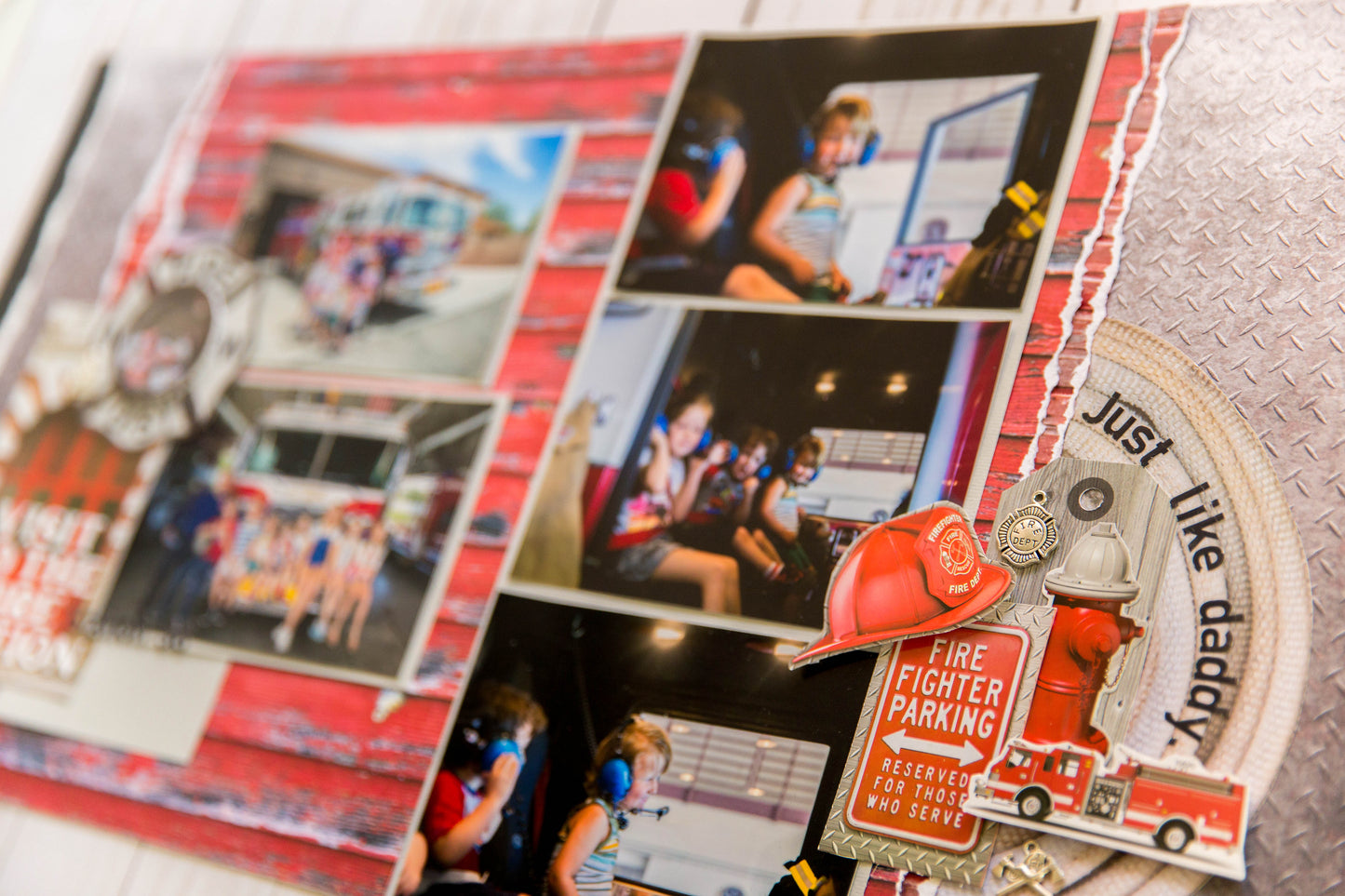 "Fire Station 31" Page Kit by Meridy Twilling