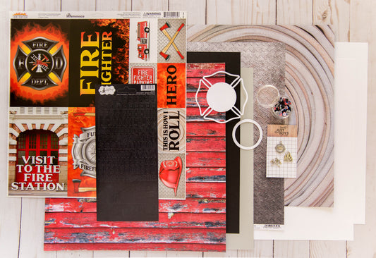 "Fire Station 31" Page Kit by Meridy Twilling