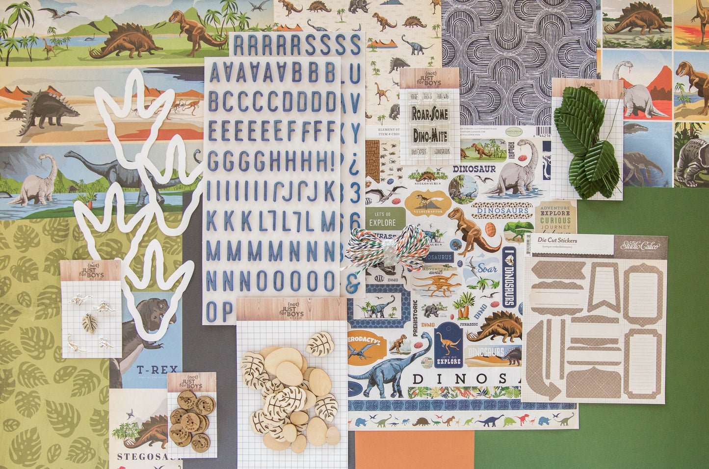 "Jurassic Beasts” Deluxe Theme Kit