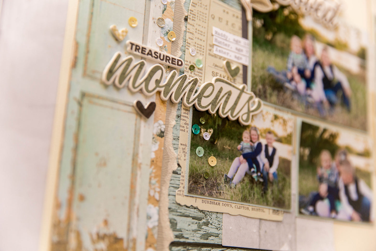 "Live Simply" Page Kit by Meridy Twilling