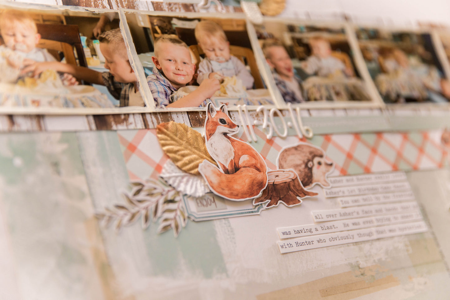 "Tender Moments" Page Kit by Meridy Twilling