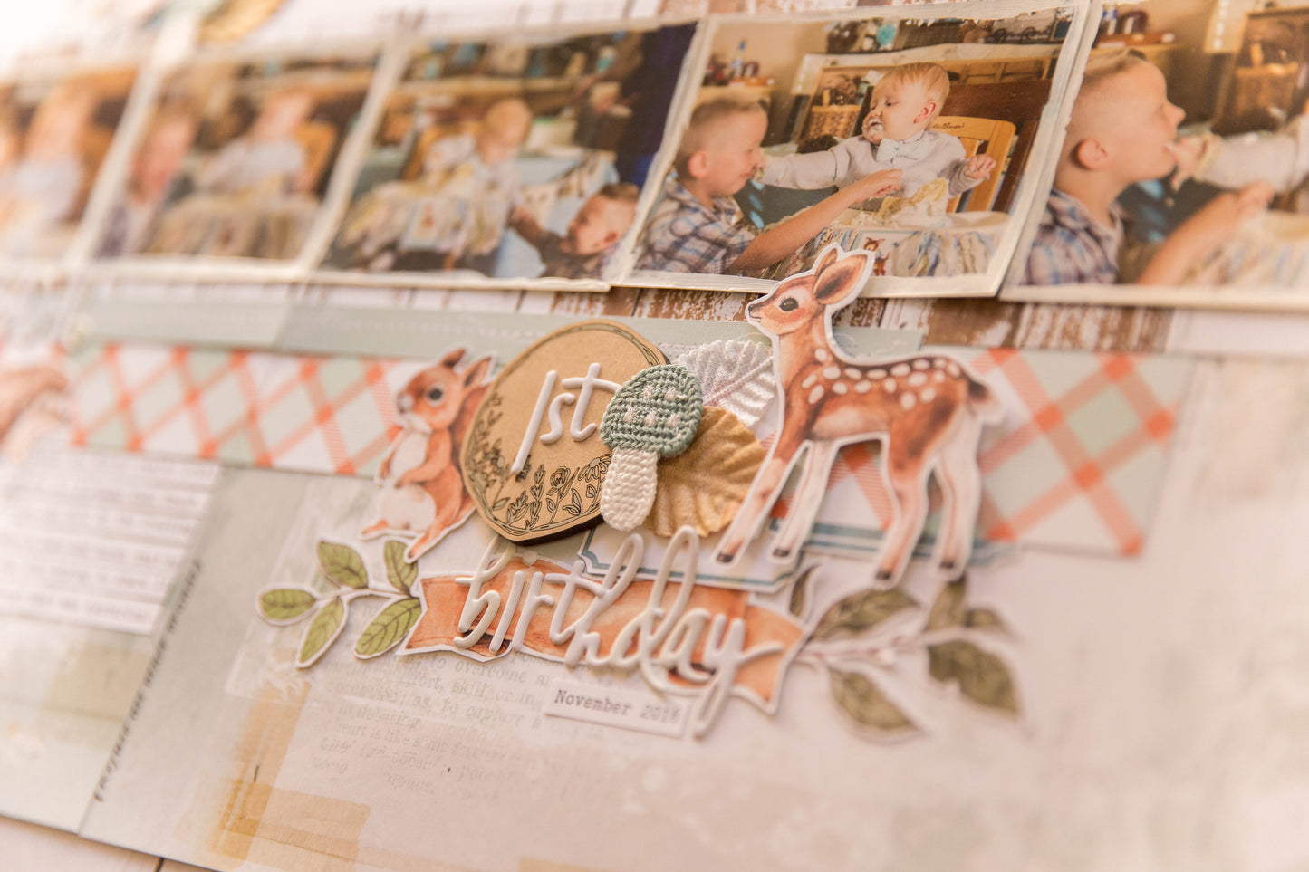 "Tender Moments" Page Kit by Meridy Twilling