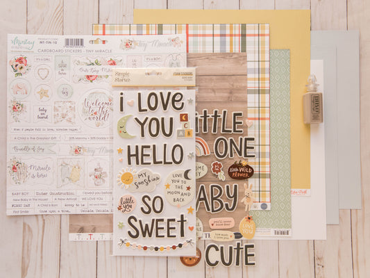 "Twinkle, Twinkle" Page Kit by Meridy Twilling
