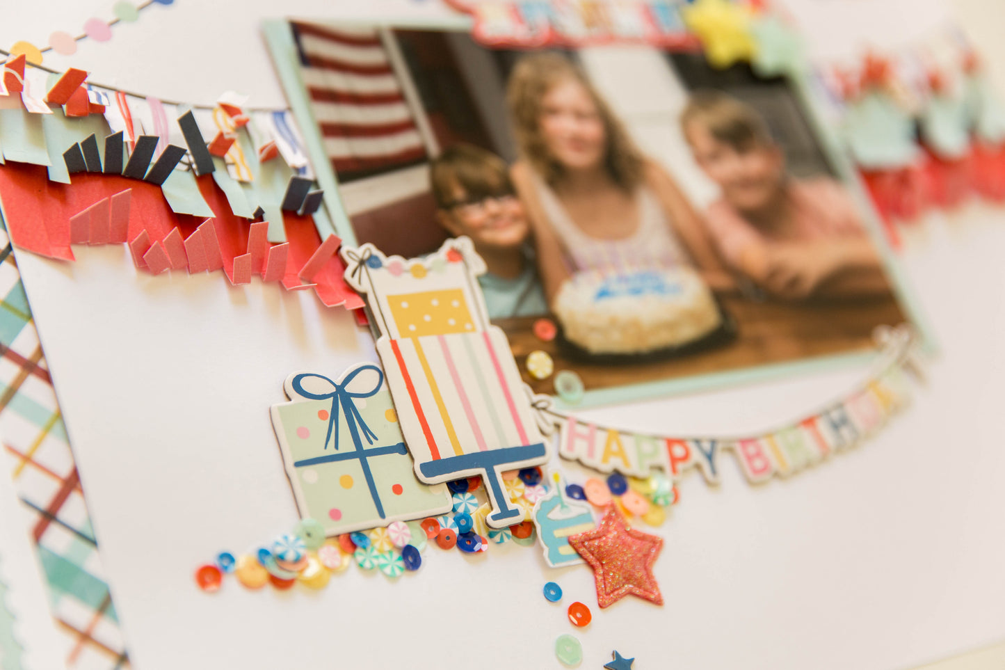 "Party Time" Page Kit by Meridy Twilling