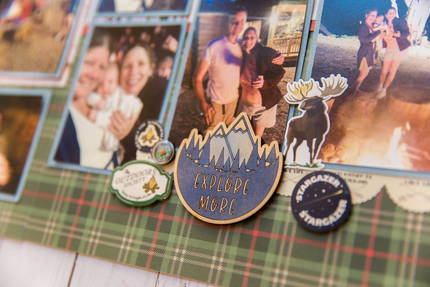"Happy Camper" Page Kit by Meridy Twilling