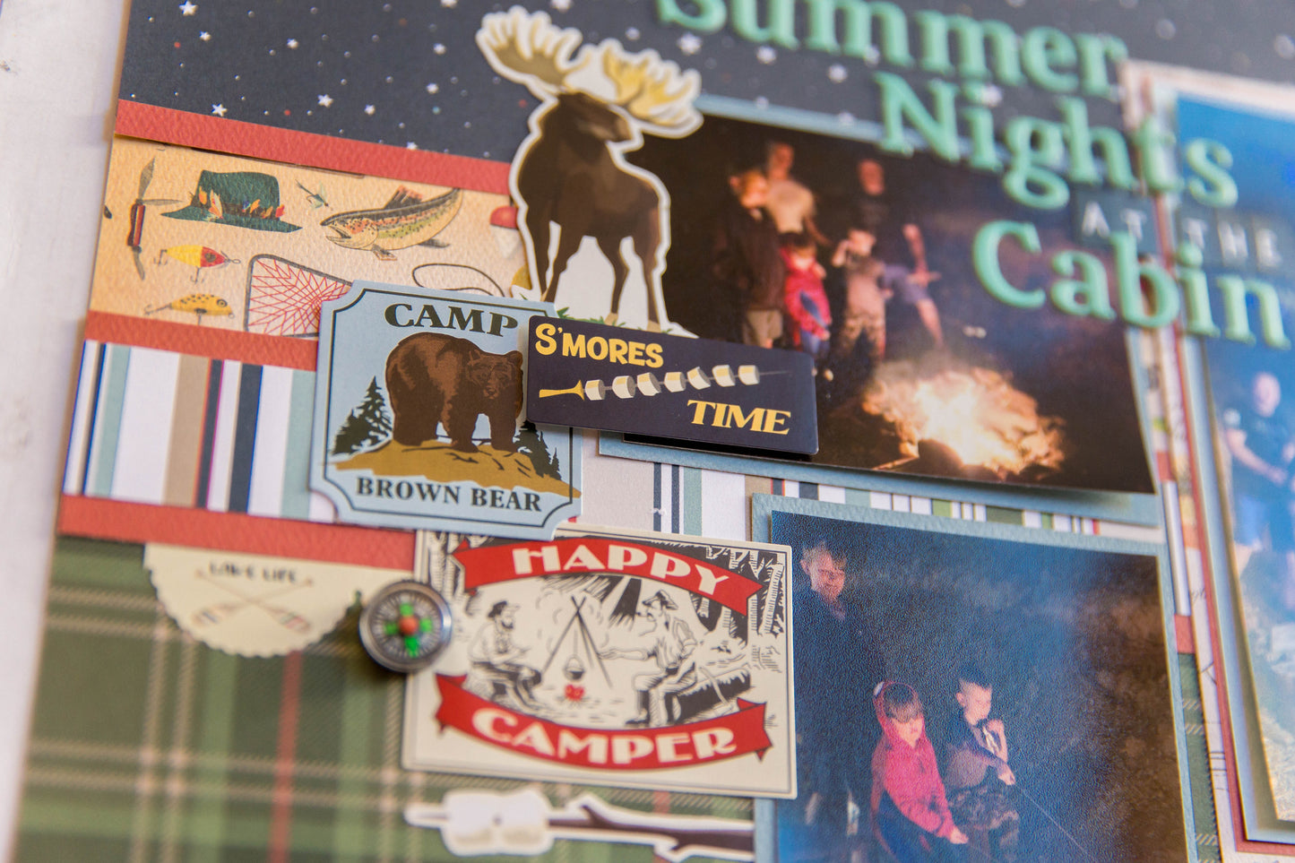 "Happy Camper" Page Kit by Meridy Twilling
