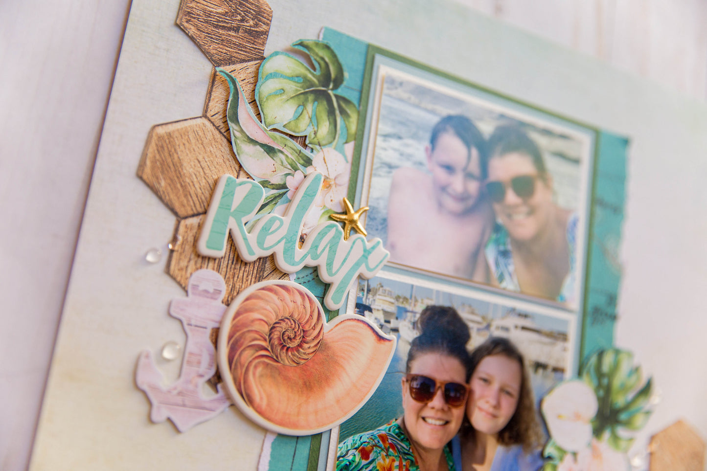 "Seashore" Page Kit by Meridy Twilling