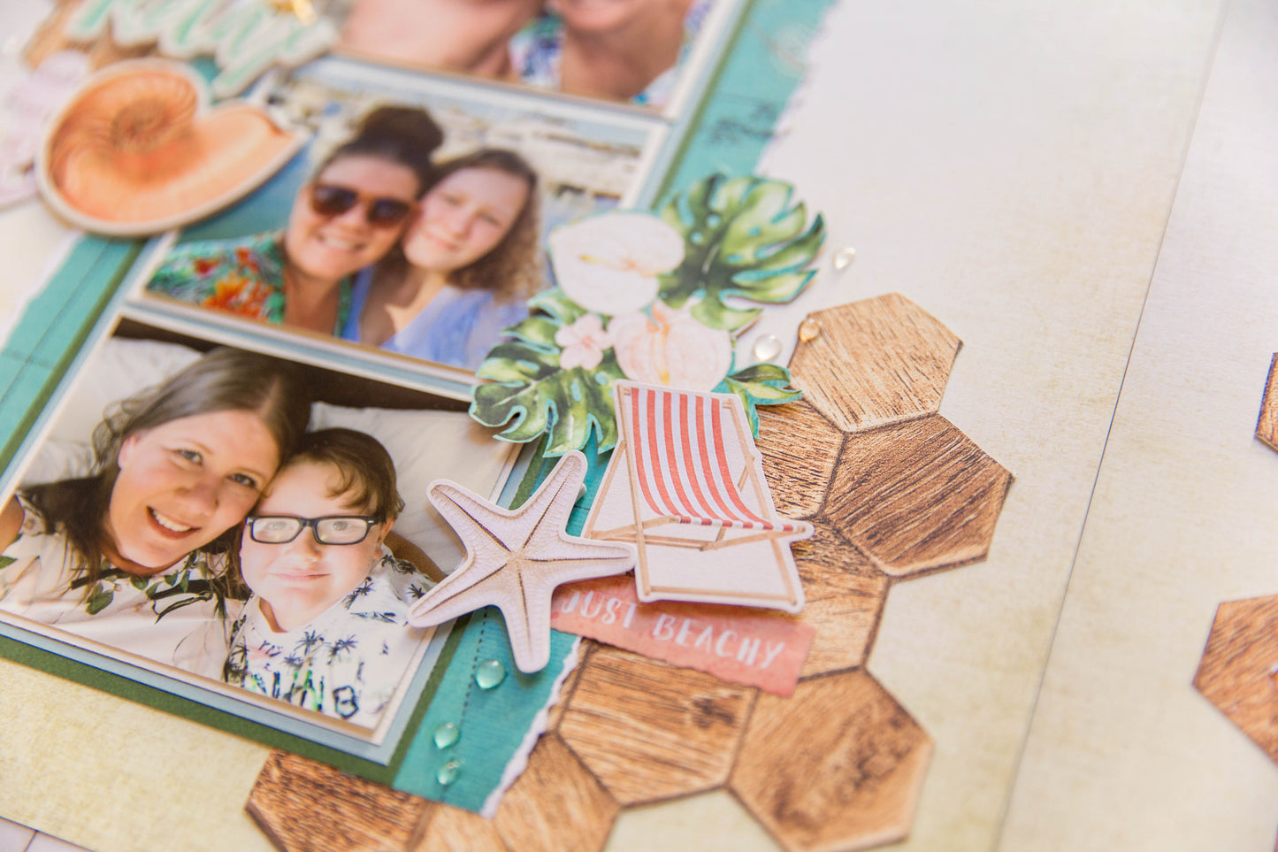 "Seashore" Page Kit by Meridy Twilling