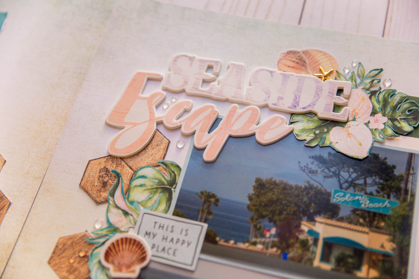 "Seashore" Page Kit by Meridy Twilling